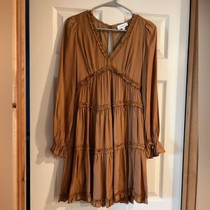 Bohme short copper dress